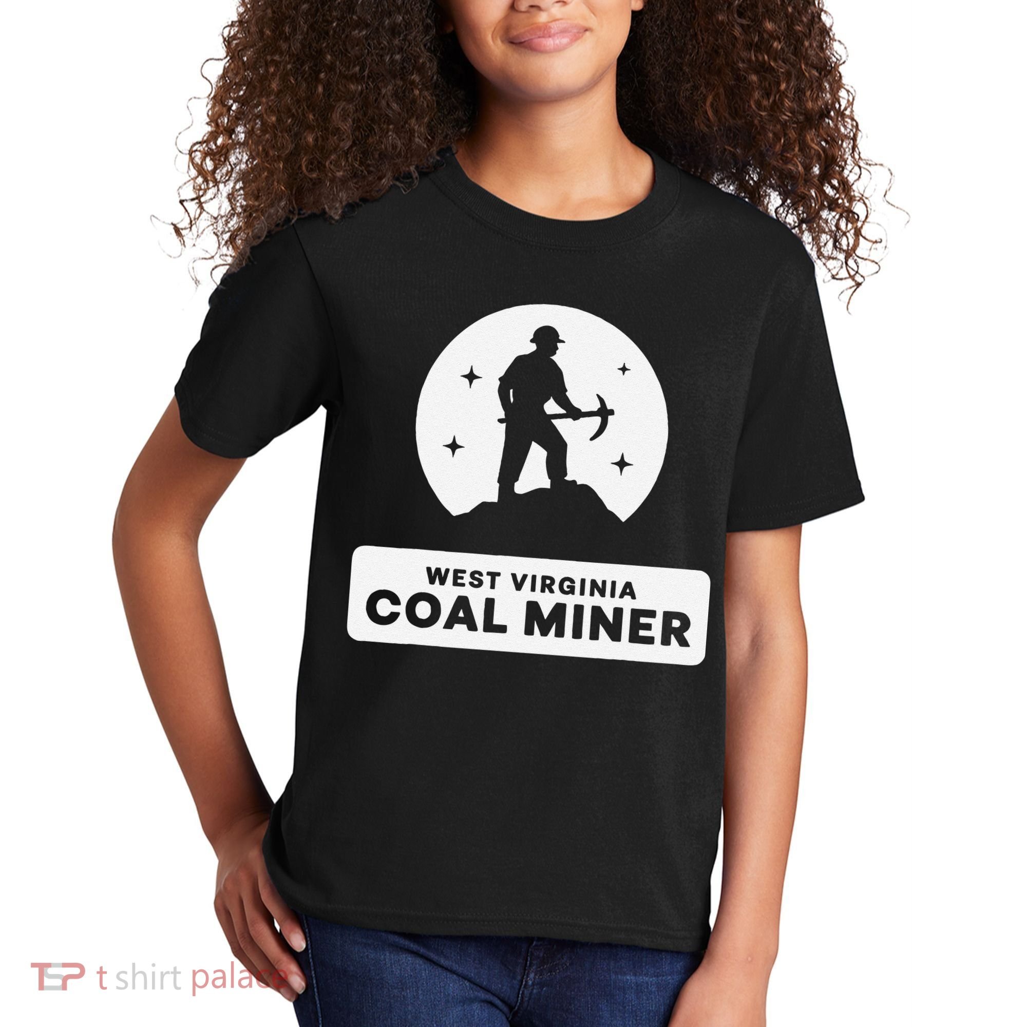 West Virginia Coal Miner Kids T-Shirt