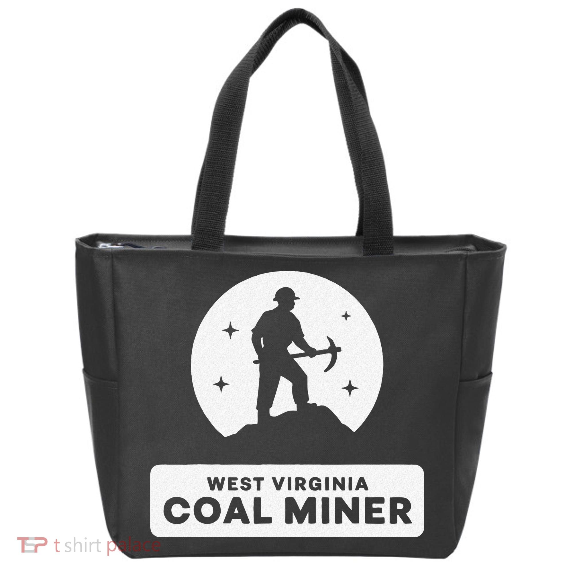 West Virginia Coal Miner Tote Bag