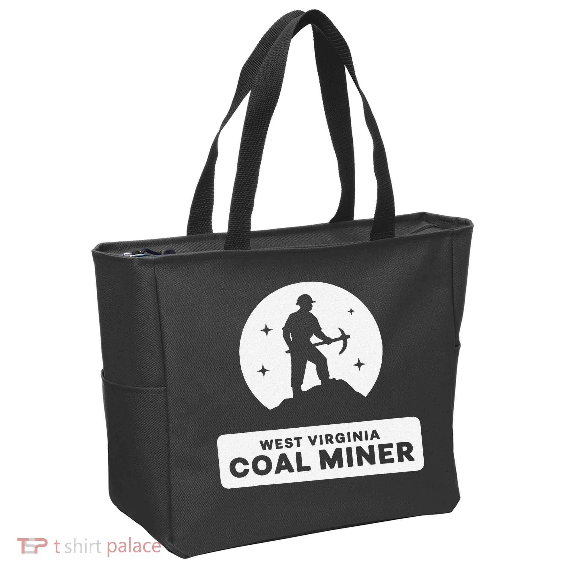 West Virginia Coal Miner Tote Bag
