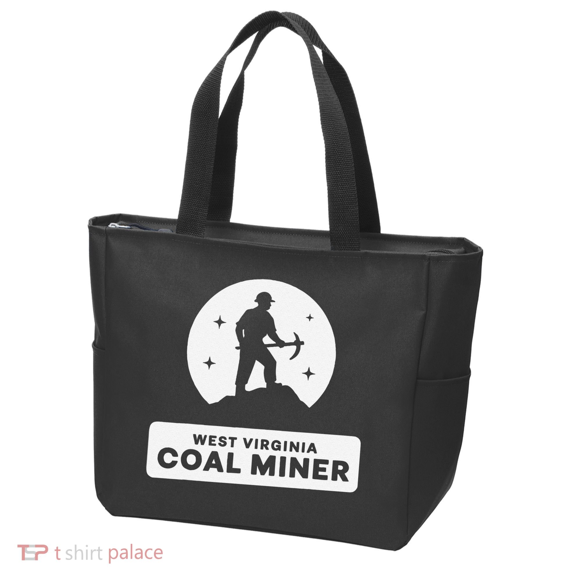 West Virginia Coal Miner Tote Bag