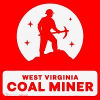 West Virginia Coal Miner Santa Hat thumb 1
