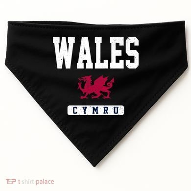 Wales Varsity Dragon  USA-Made Doggie Bandana