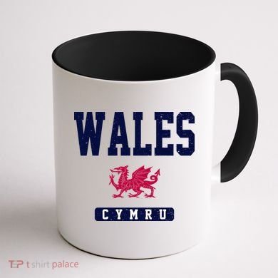 Wales Varsity Dragon  Coffee Mug back