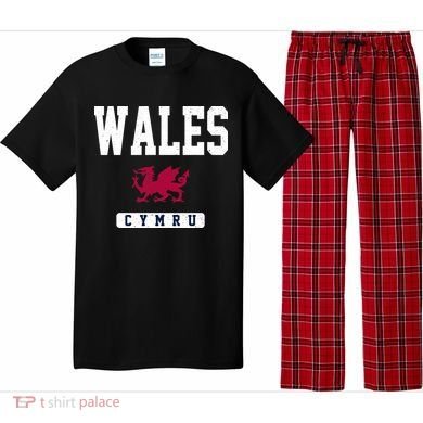 Wales Varsity Dragon  Pajama Set