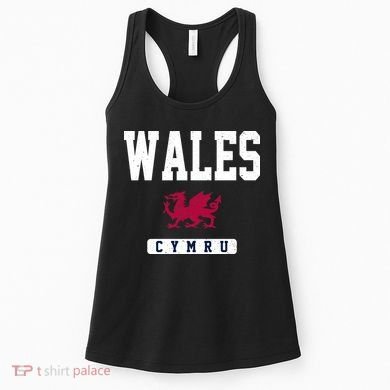 Wales Varsity Dragon  Women's Tank Top