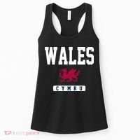 Wales Varsity Dragon  Women's Tank Top thumb 0