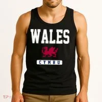 Wales Varsity Dragon  Tank Top thumb 3