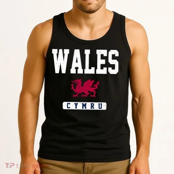 Wales Varsity Dragon  Tank Top