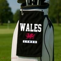 Wales Varsity Dragon  Golf Towel thumb 2