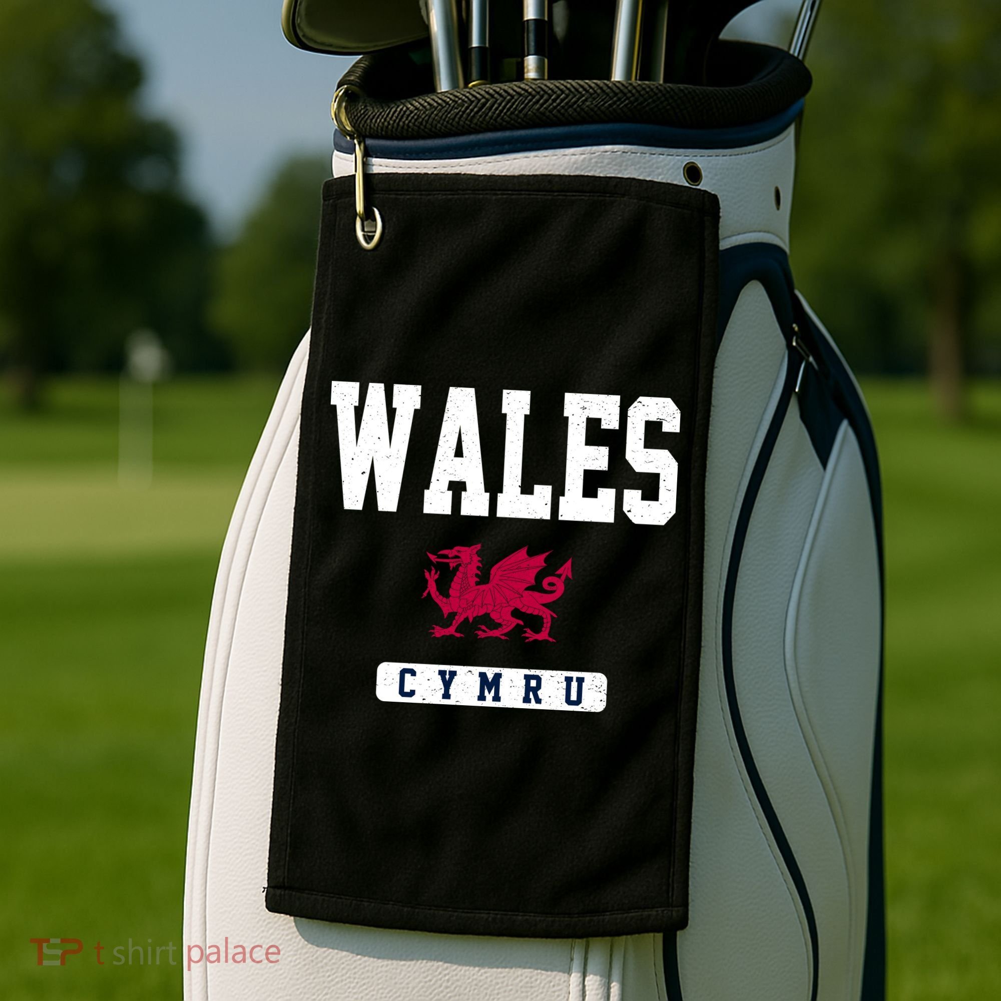 Wales Varsity Dragon  Golf Towel