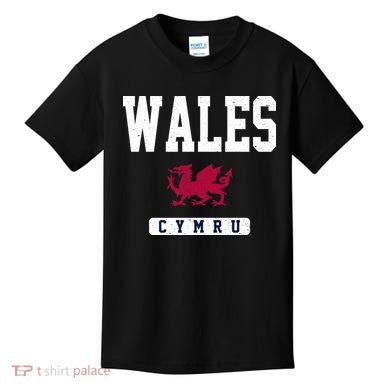 Wales Varsity Dragon  Kids T-Shirt