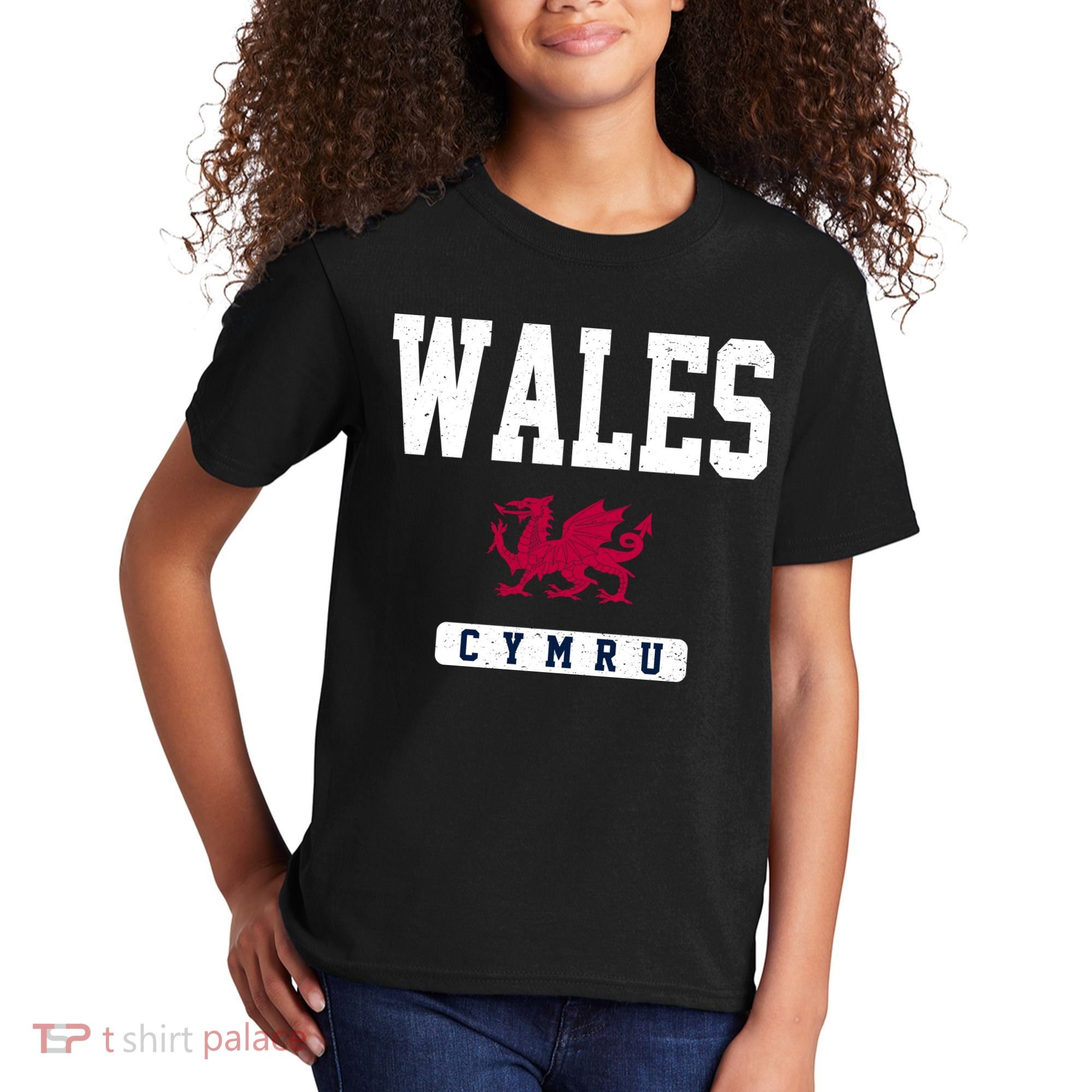 Wales Varsity Dragon  Kids T-Shirt