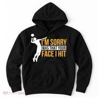 Wo Volleyballer Funny Volleyball Hoodie thumb 0