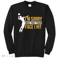 Wo Volleyballer Funny Volleyball Sweatshirt thumb 0
