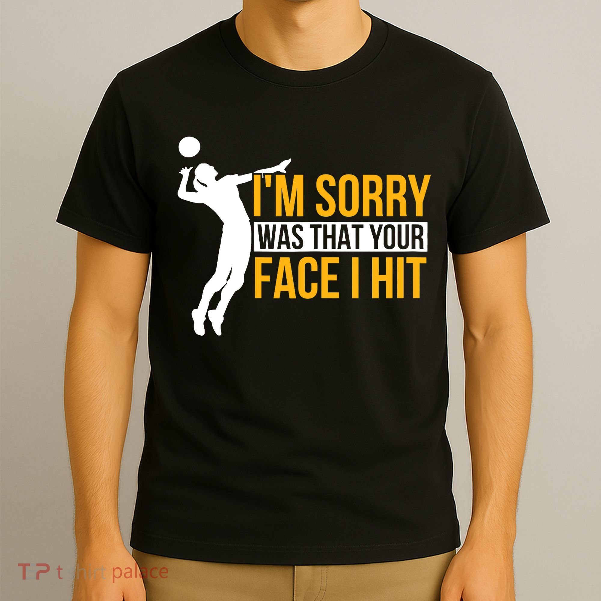 Wo Volleyballer Funny Volleyball T-Shirt