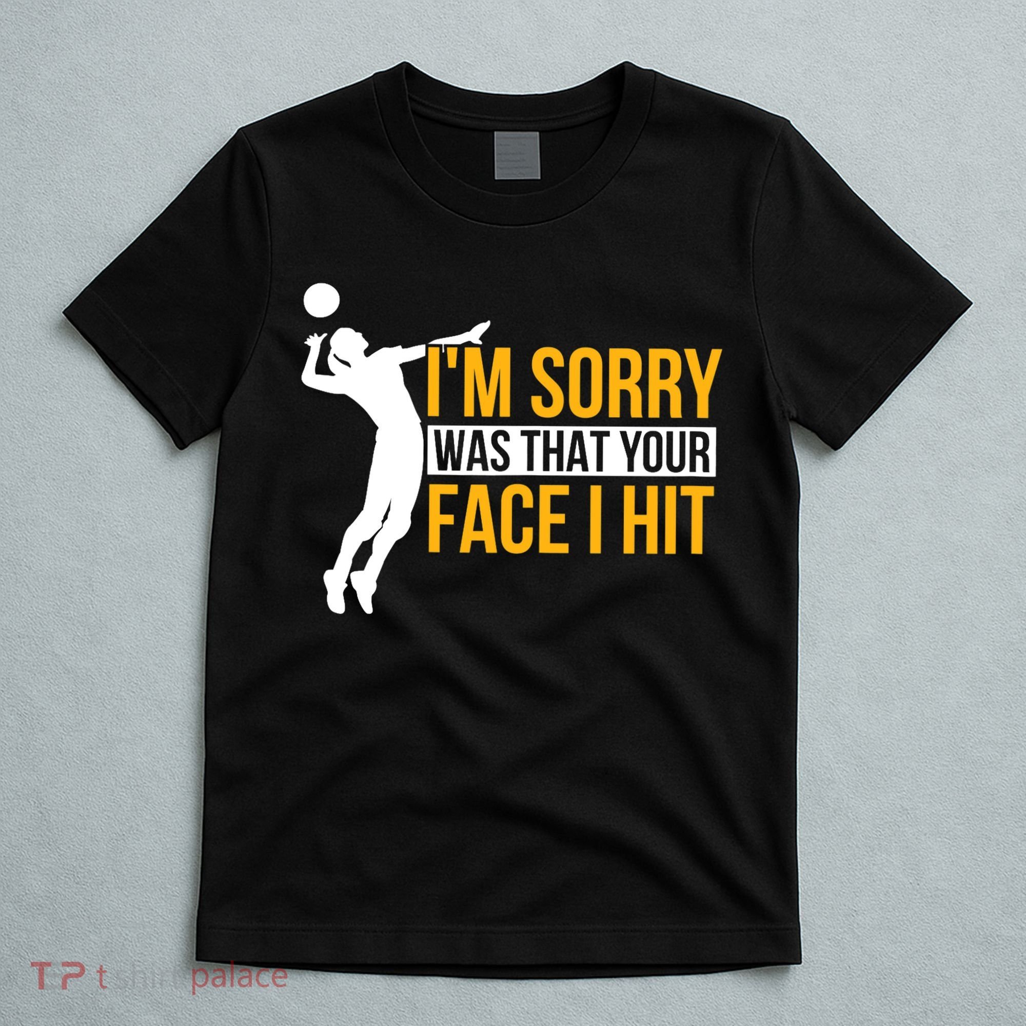 Wo Volleyballer Funny Volleyball T-Shirt