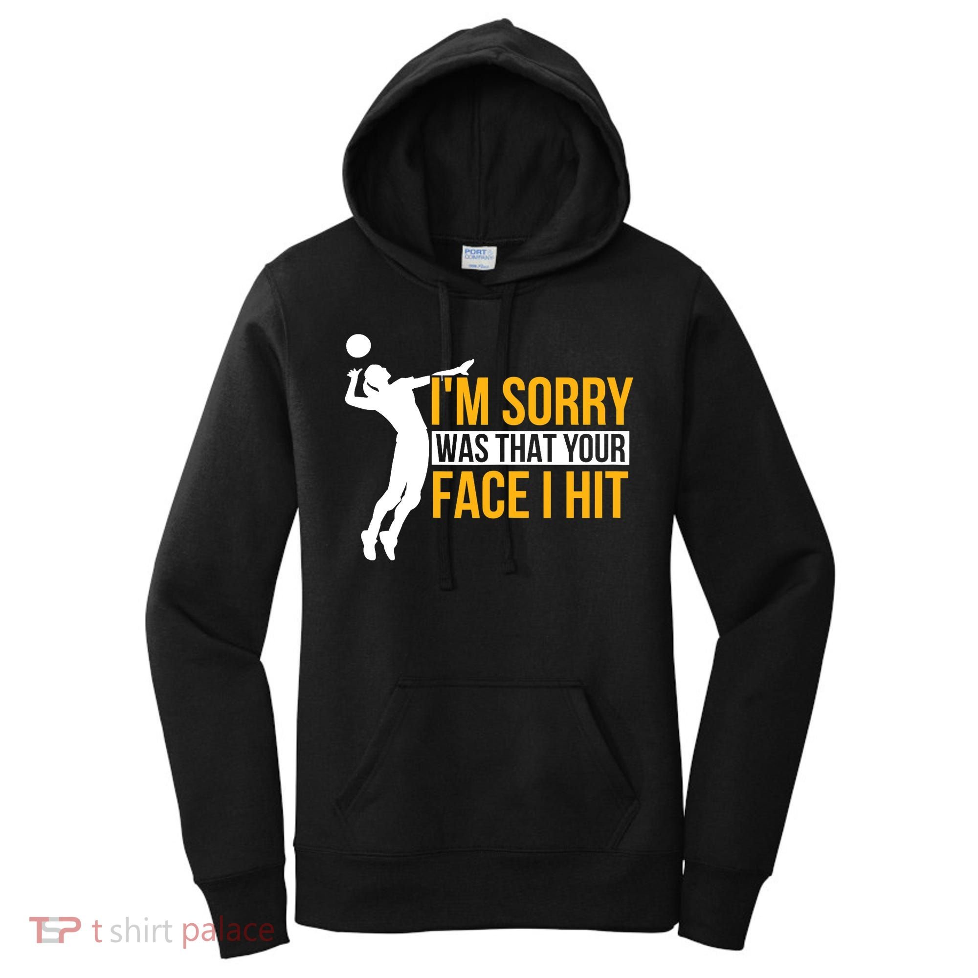 Wo Volleyballer Funny Volleyball Women's Hoodie