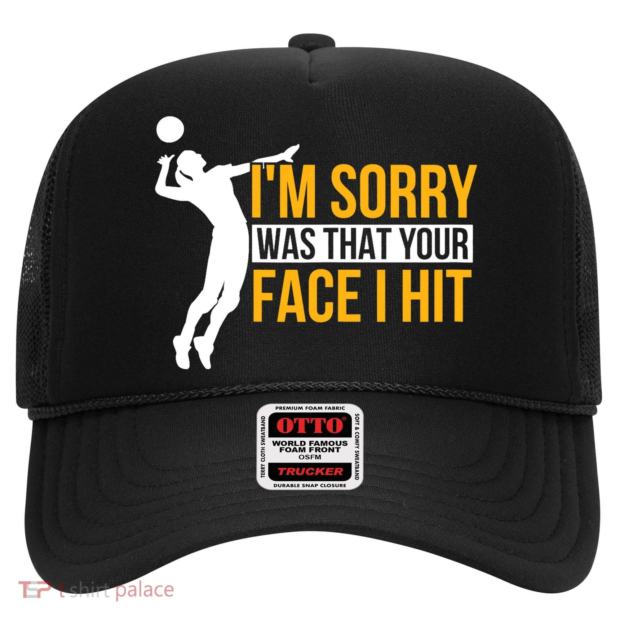 Wo Volleyballer Funny Volleyball Hat