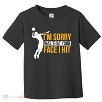 Wo Volleyballer Funny Volleyball Toddler T-Shirt thumb 0