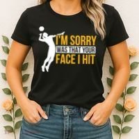 Wo Volleyballer Funny Volleyball Women's T-Shirt thumb 2