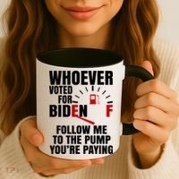 Whoever Voted For Biden You're Paying Funny Coffee Mug thumb 3