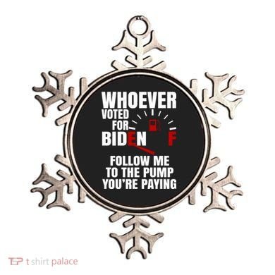 Whoever Voted For Biden You're Paying Funny Ornament