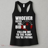 Whoever Voted For Biden You're Paying Funny Women's Tank Top thumb 3