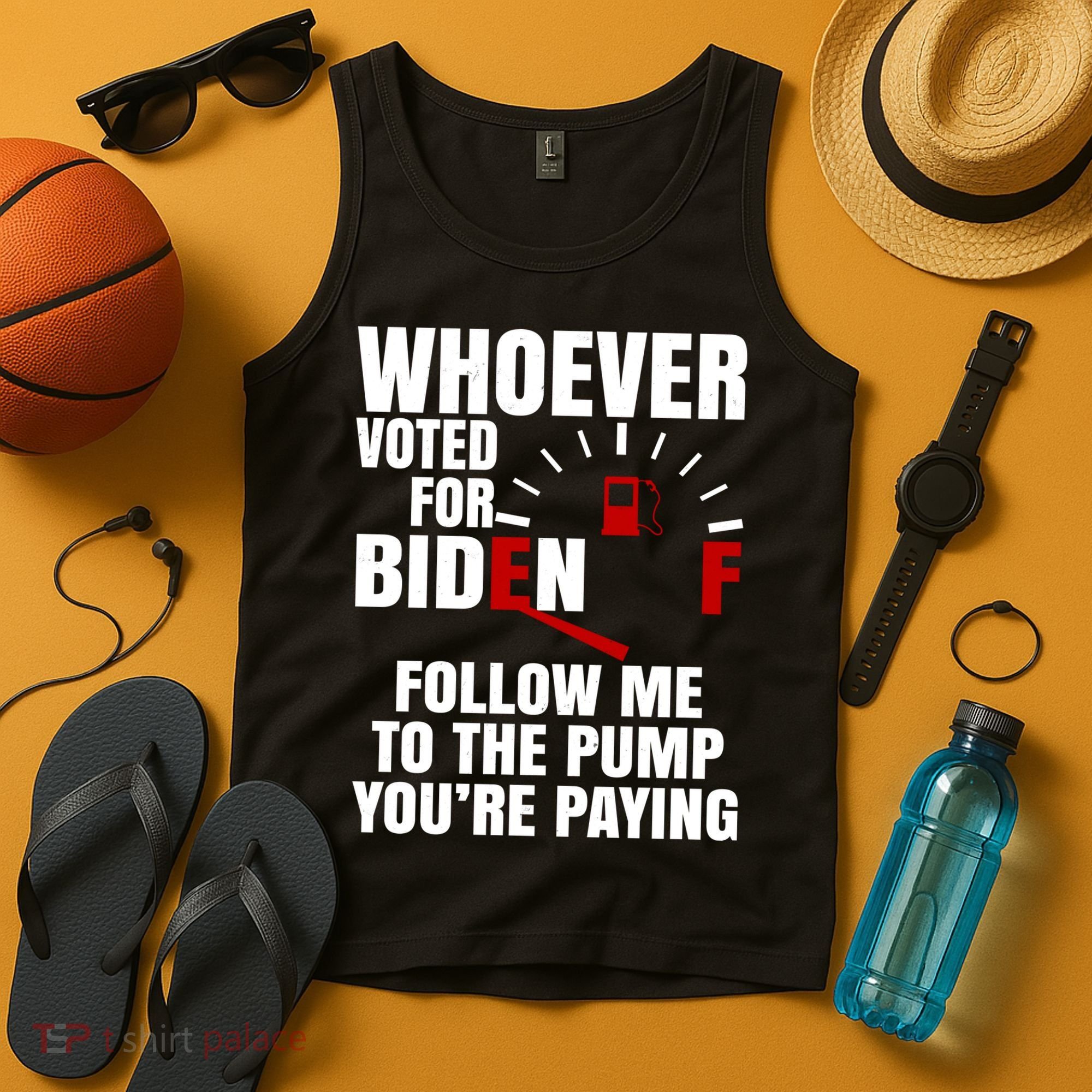 Whoever Voted For Biden You're Paying Funny Tank Top