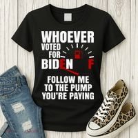 Whoever Voted For Biden You're Paying Funny Women's T-Shirt thumb 3