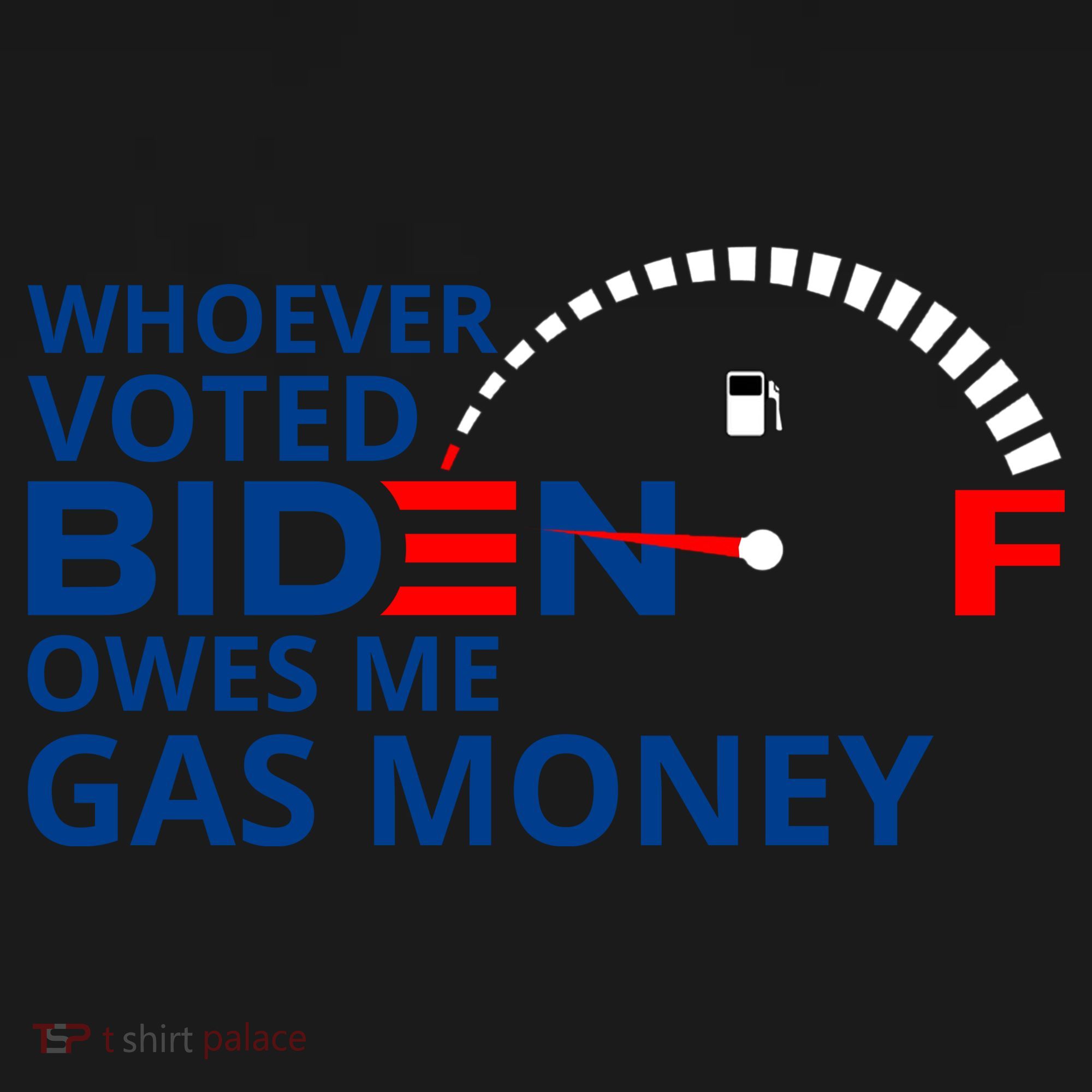 Whoever Voted For Biden Owes Me Gas Money Coaster