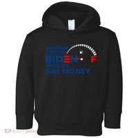 Whoever Voted For Biden Owes Me Gas Money Toddler Hoodie thumb 0