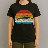 Walleye Vintage Fishing  Walleye Fisherman Fish T-Shirt thumb 4