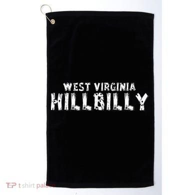West Virginia Hillbilly Golf Towel