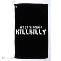 West Virginia Hillbilly Golf Towel thumb 0