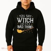 Witchy Vibes Halloween Present Hoodie thumb 2
