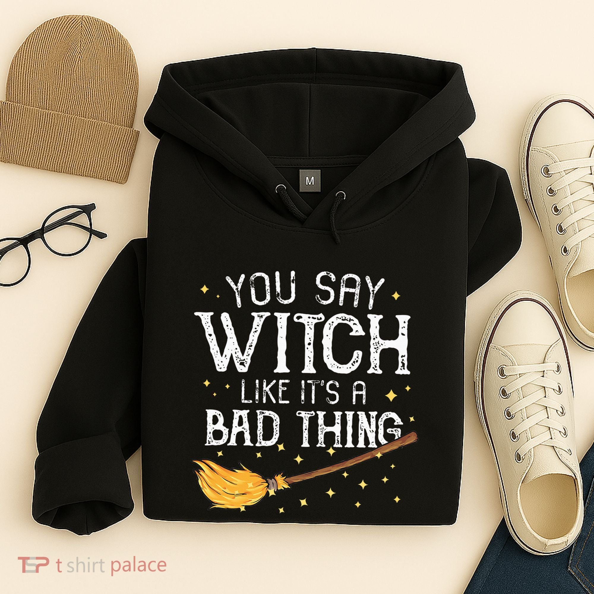 Witchy Vibes Halloween Present Hoodie