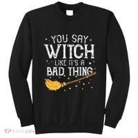 Witchy Vibes Halloween Present Sweatshirt thumb 0