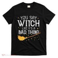 Witchy Vibes Halloween Present T-Shirt thumb 0