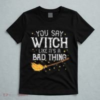 Witchy Vibes Halloween Present T-Shirt thumb 5