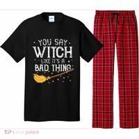 Witchy Vibes Halloween Present Pajama Set thumb 0