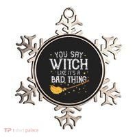 Witchy Vibes Halloween Present Ornament thumb 0