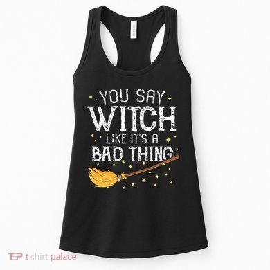 Witchy Vibes Halloween Present Women's Tank Top