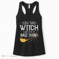 Witchy Vibes Halloween Present Women's Tank Top thumb 0