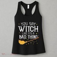 Witchy Vibes Halloween Present Women's Tank Top thumb 3