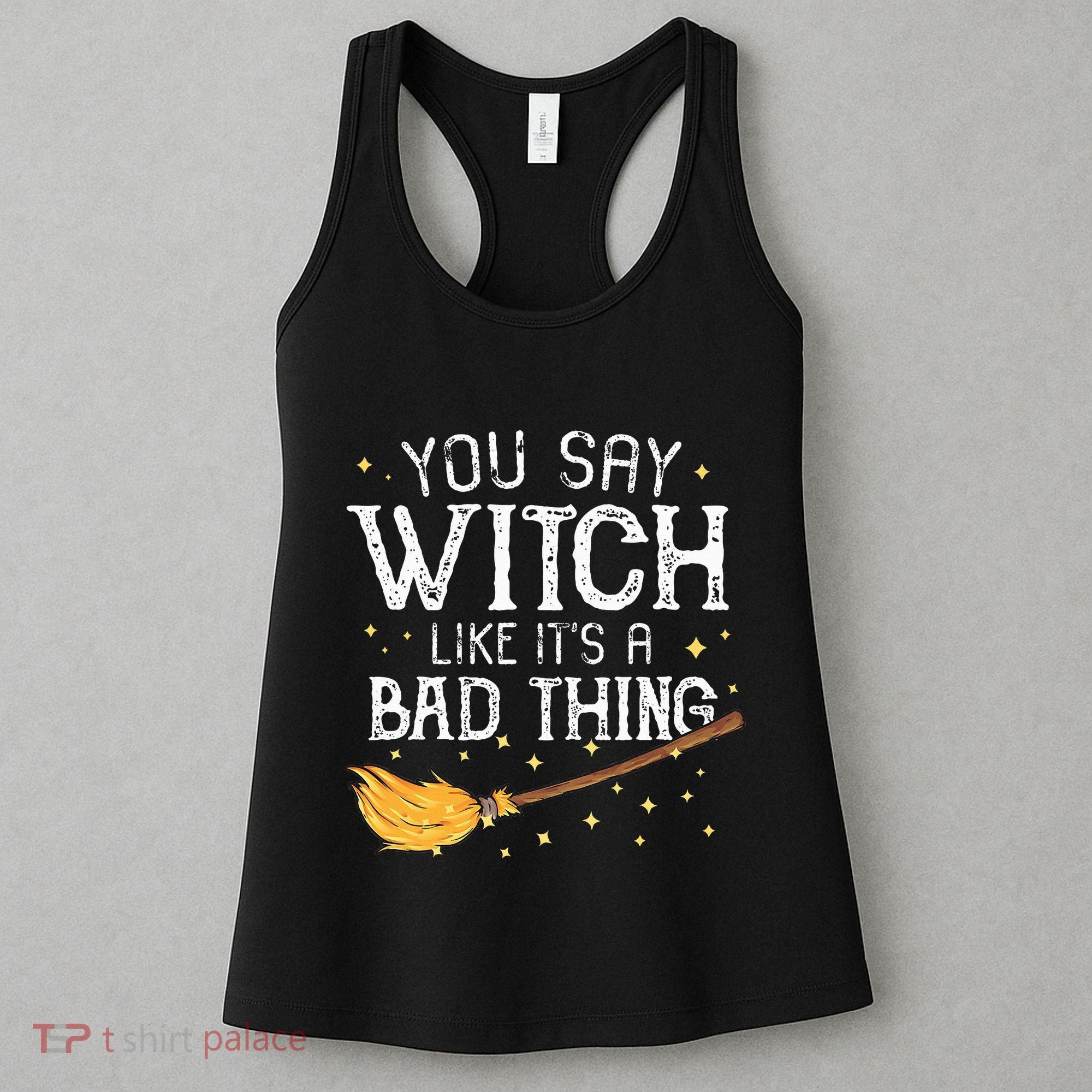 Witchy Vibes Halloween Present Women's Tank Top