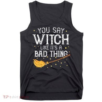 Witchy Vibes Halloween Present Tank Top