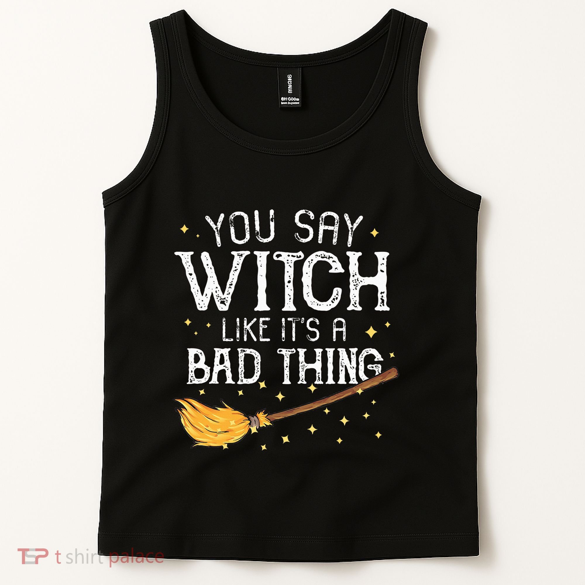 Witchy Vibes Halloween Present Tank Top