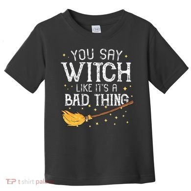 Witchy Vibes Halloween Present Toddler T-Shirt