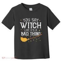 Witchy Vibes Halloween Present Toddler T-Shirt thumb 0