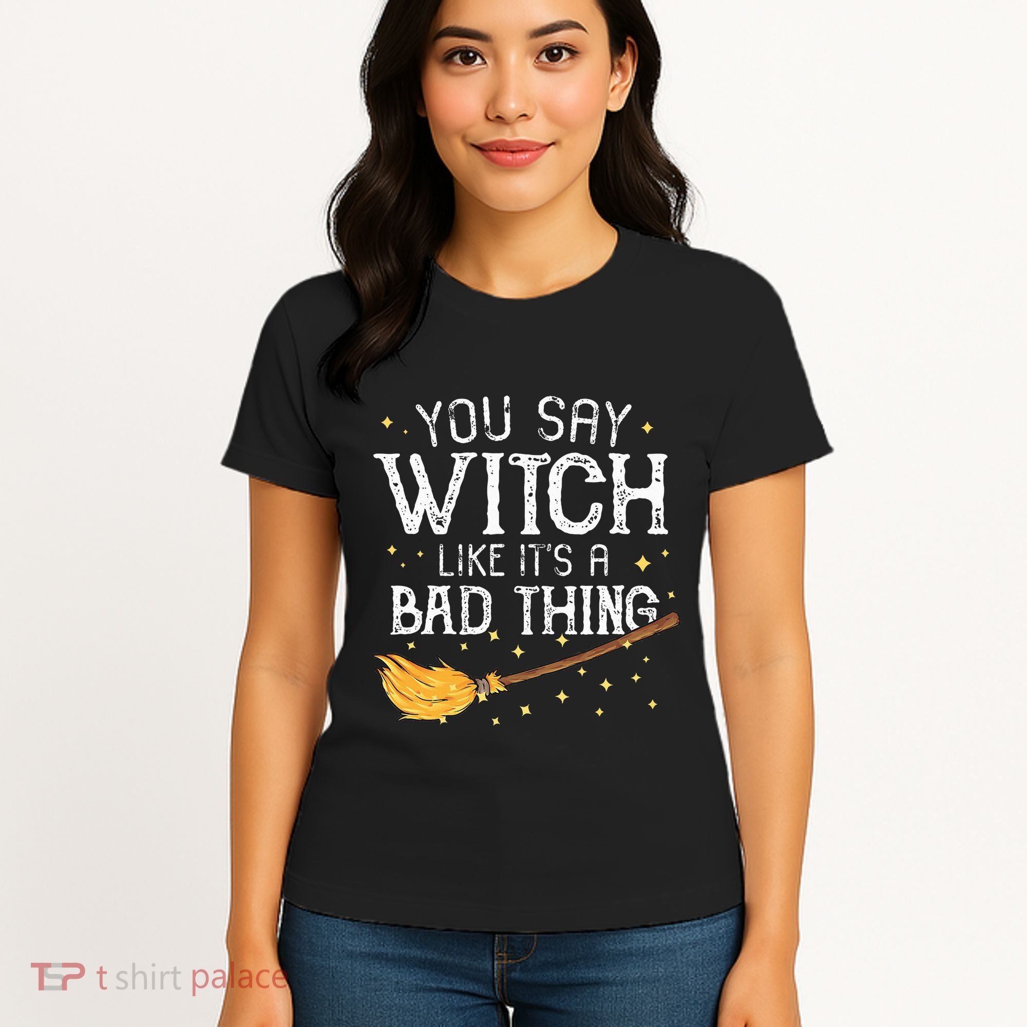 Witchy Vibes Halloween Present Women's T-Shirt